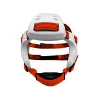 LDR EARGUARD XP 3 PIECE - White LDR with Red straps-A1f6s.png