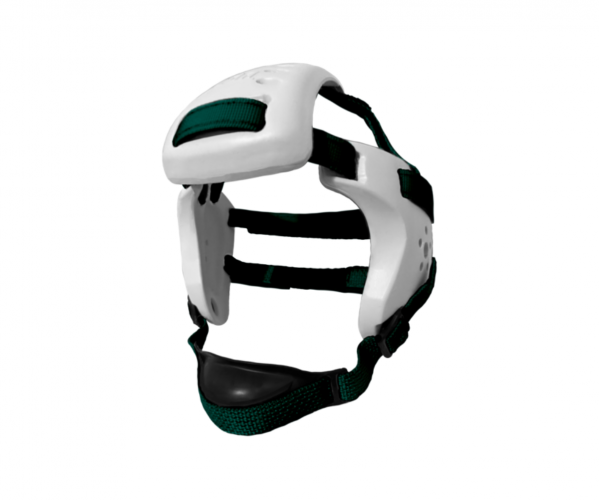 LDR EARGUARD XP 3 PIECE - White LDR with Green straps-EWRA4.png