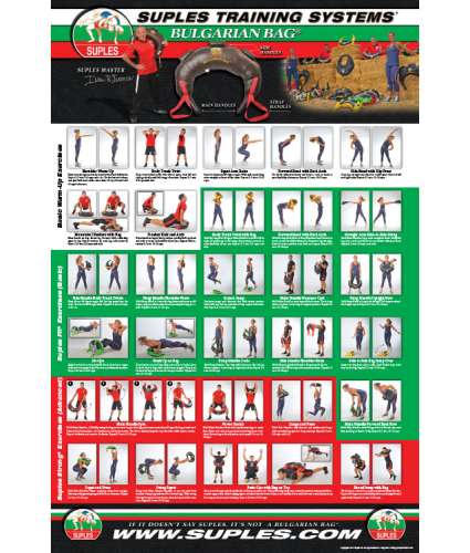 Bulgarian Bag Exercise Poster Vinyl (3 feet tall and 2 feet wide)-GfJv2.jpeg