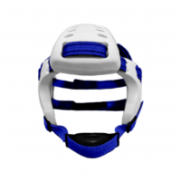 LDR EARGUARD XP 3 PIECE - White LDR with Blue straps-Mhjda.png