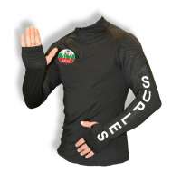 Men's Black Suples Quarter-Zip Shirt-h4zsR.jpeg